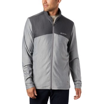 Pánské Bundy Columbia Maxtrail Midlayer Fleece Šedé UQKDHA240